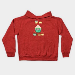 Bee My Cupcake Valentine Love Kids Hoodie